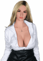 Bambola del sesso completo Bonny con grandi seni e lunghi capelli biondi Bambola del sesso realistica in TPE Bonny con curve complete, pelle chiara e lunghi capelli biondi, bambola del sesso realistica con curve femminili e aspetto naturale.