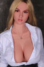 Bambola sessuale realistica (Realdoll) Bambola del sesso completo Bonny con grandi seni e lunghi capelli biondi 76