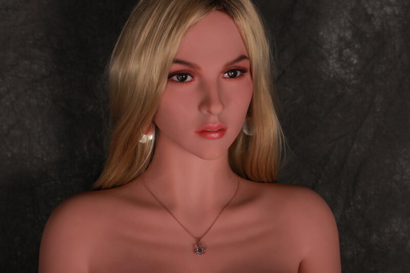 Bambola sessuale realistica (Realdoll) Bambola del sesso completo Bonny con grandi seni e lunghi capelli biondi 46