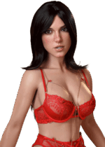 45-RF-Valeria Sex doll realistica Valeria con forme naturali, curve morbide e aspetto in silicone curato, bambola dall’aspetto realistico con dettagli ben definiti.