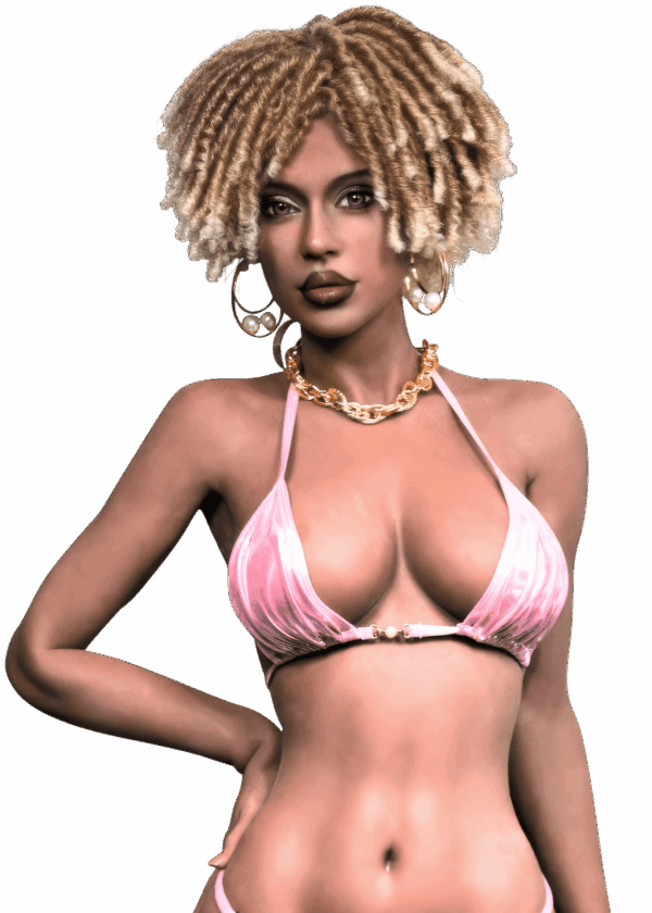 Firedoll Amara | 156 cm Bambole del Sesso (Sexdolls) Sex doll realistica Firedoll Amara 156 cm in TPE con capelli scuri, seno abbondante e glutei tondeggianti, bambola con aspetto seducente e naturale.