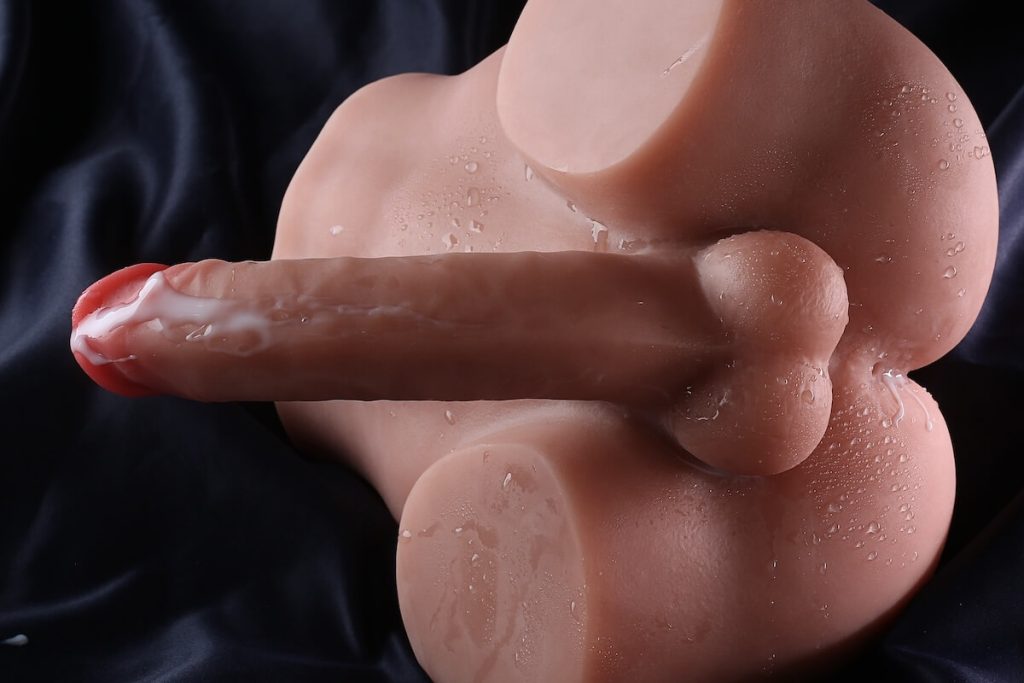 Accessori Masturbatore realistico con pene e ano 28